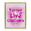 Cadre flottant Glam Long Live Outlaws, design par Lil 'Rue-190414798-190414799