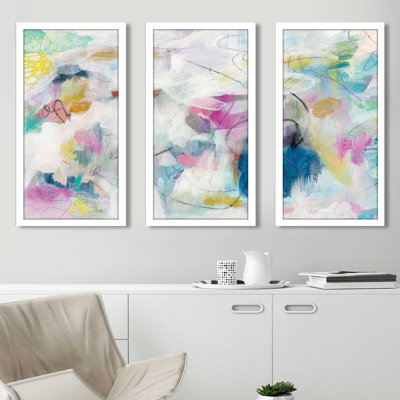Daylightonomies I - Peinture encadrée 3 pièces