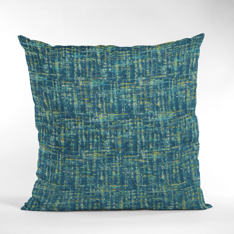 Coussin Plutus, 24 po x 24 po, Saphir