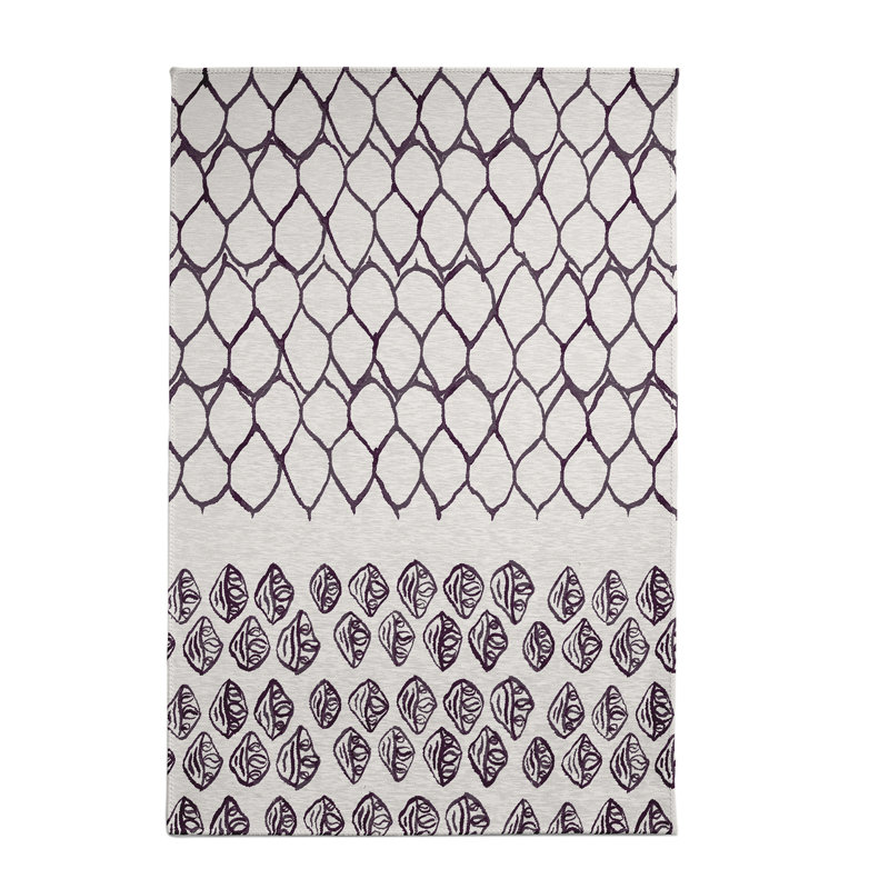 Chenille Geometric Indoor Rug, Rectangle 2' x 3'