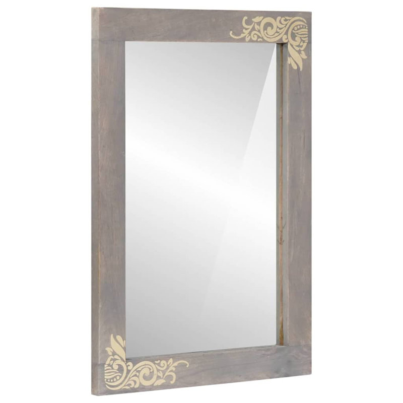 Solid Wood Rectangle Mirror