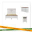 Ensemble de chambre à coucher 3 pièces avec lit plateforme Farmhouse-938460944-938460947