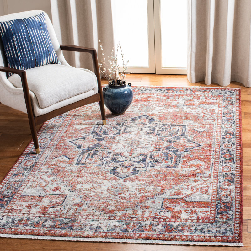 Herat 300 Performance Oriental Rug, Square 6'7"