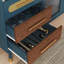 Bar avec tablettes réglables et porte-bouteilles - Bar moderne pour la maison-1140079216