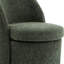 Fauteuil d'appoint pivotant avec dossier haut-1690956890