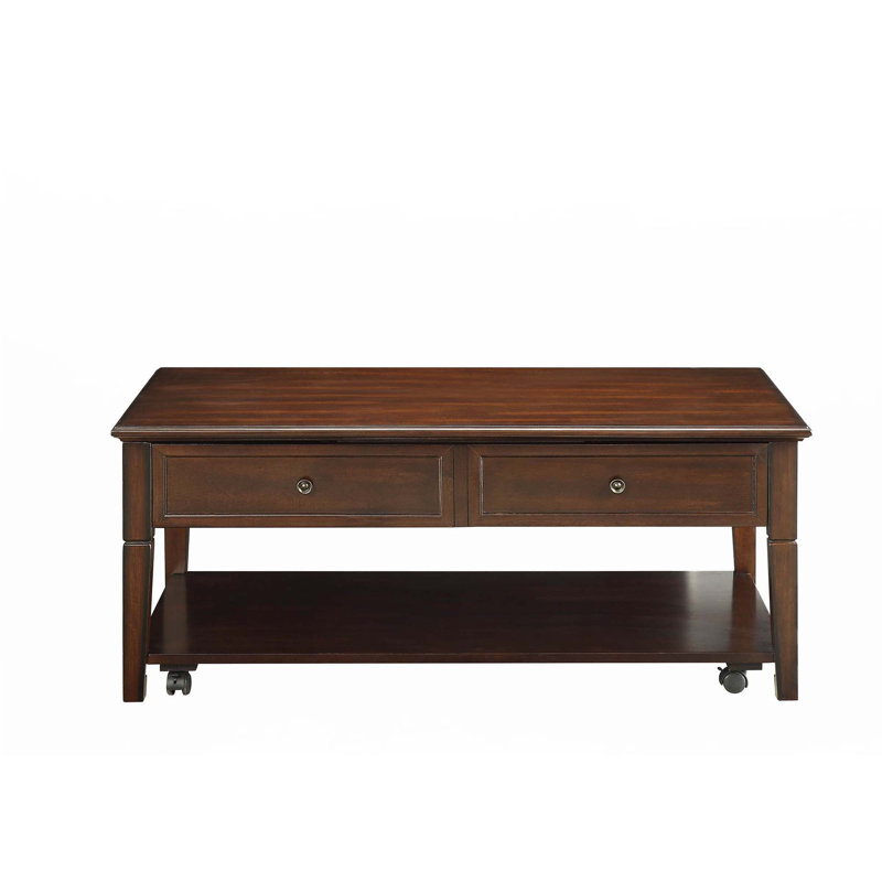 Table basse avec plateau relevable