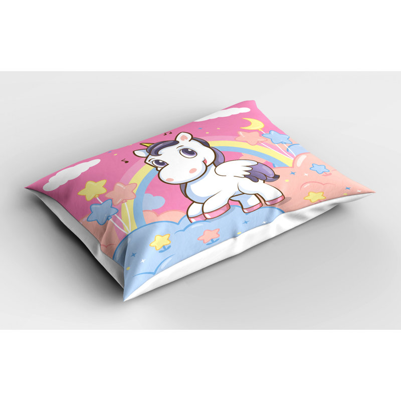 Feminine Polyester Sham Set, Twin