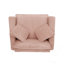 Chaise d'appoint avec accoudoirs et coussin moelleux-390677989