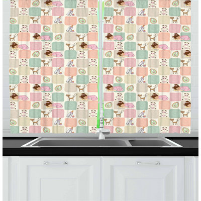 Tailored Kitchen Curtain