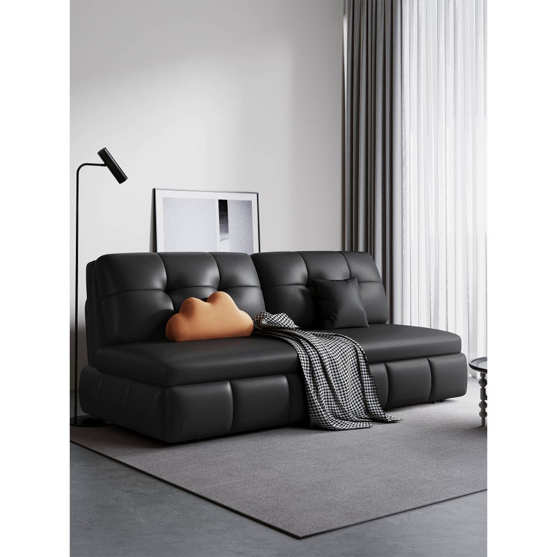 Canapé de salon extensible Minimalist, H 33,9 po x l 63 po x P 32,3 po