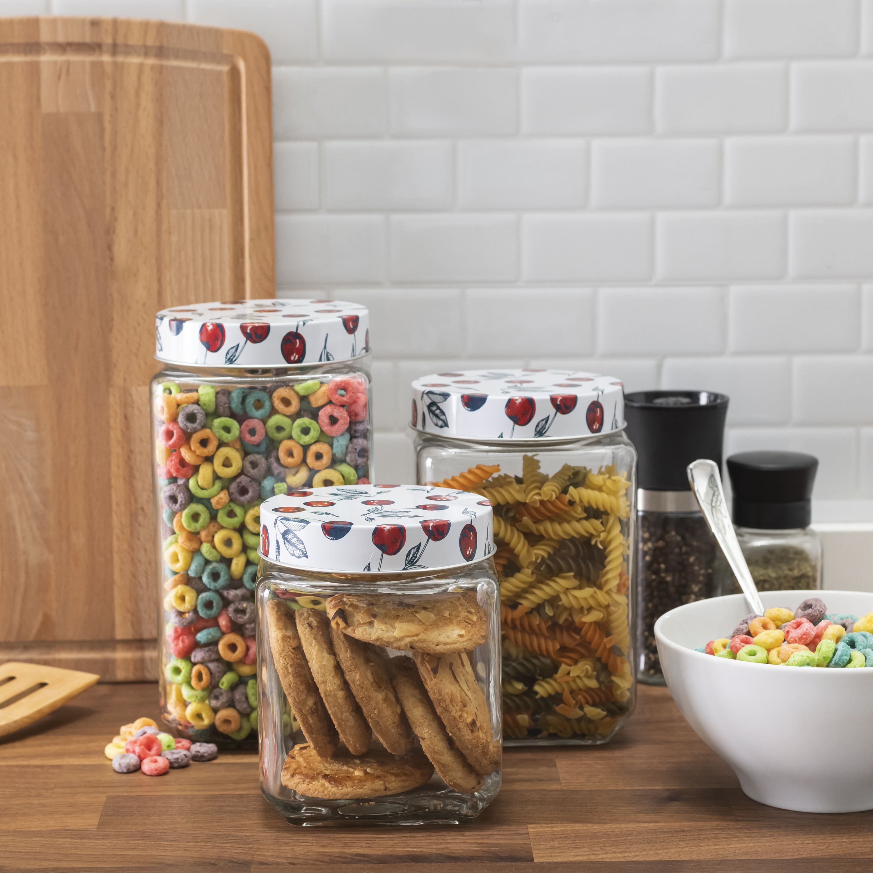 Kelly Clarkson Home 3 Piece Kitchen Canister Set, Wayfair