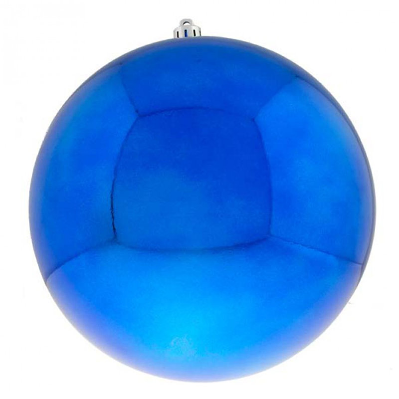 Ball Ornament, Blue, 25cm Diameter