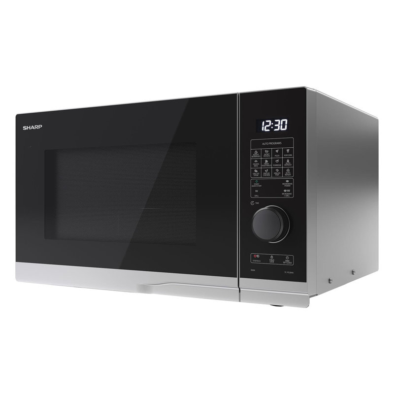 20L 800w Solo Microwave Black, 28L