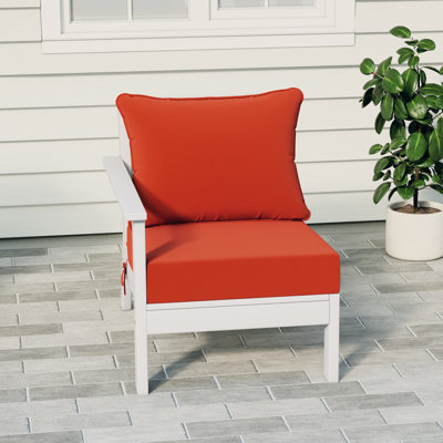 Deep Seating Left Arm Chair With Cushions