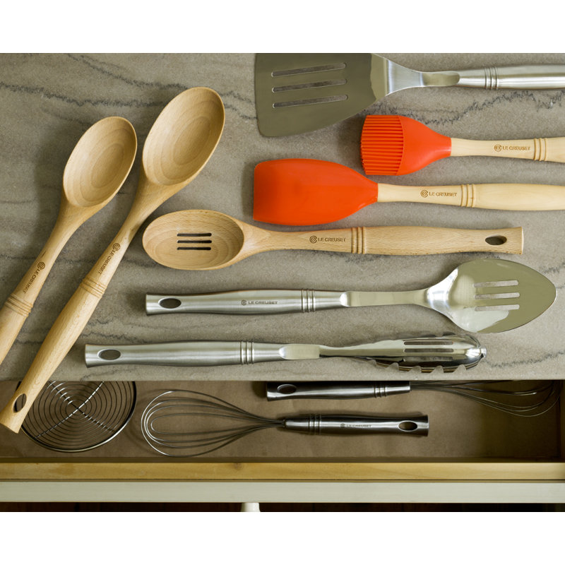 Le Creuset Revolution® Wood Slotted Spoon