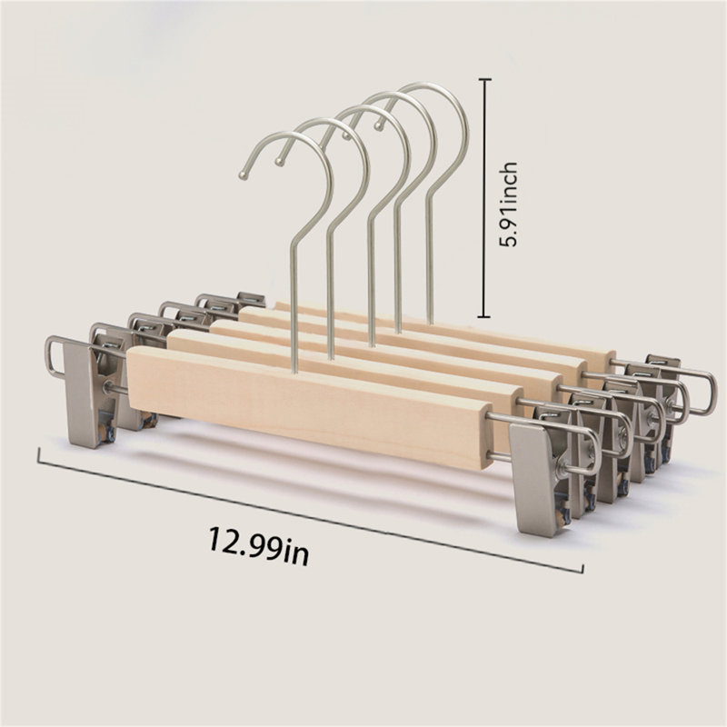 Premium Solid Wood Hanger, 10