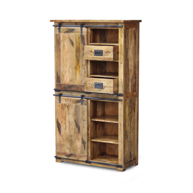 Ruckman 100cm Solid Wood Sideboard