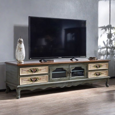 Meuble télé sens américain de style rétro
