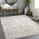 Tapis bleu / gris Swampscott