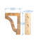Tablettes de 1 po / corbeaux l-1658614776