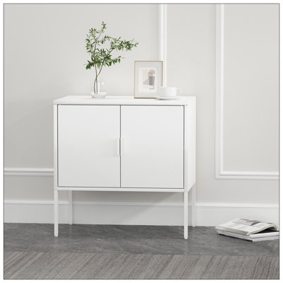 Armoire décorative blanche
