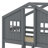 Posell Kids Twin Over Twin Bunk Bed-291010594