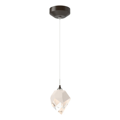 Luminaire suspendu géométrique à 1 lumière Chrysalis