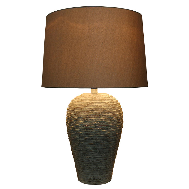 Carveth Resin Table Lamp