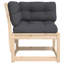 Shela Wood Outdoor Lounge Chair-350237312-350237313