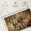 Carte de voyage sur toile Live Love, ensemble de 3 pièces-232606652