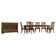 Tynecastle - Person Extendable Four Leg Dining Set