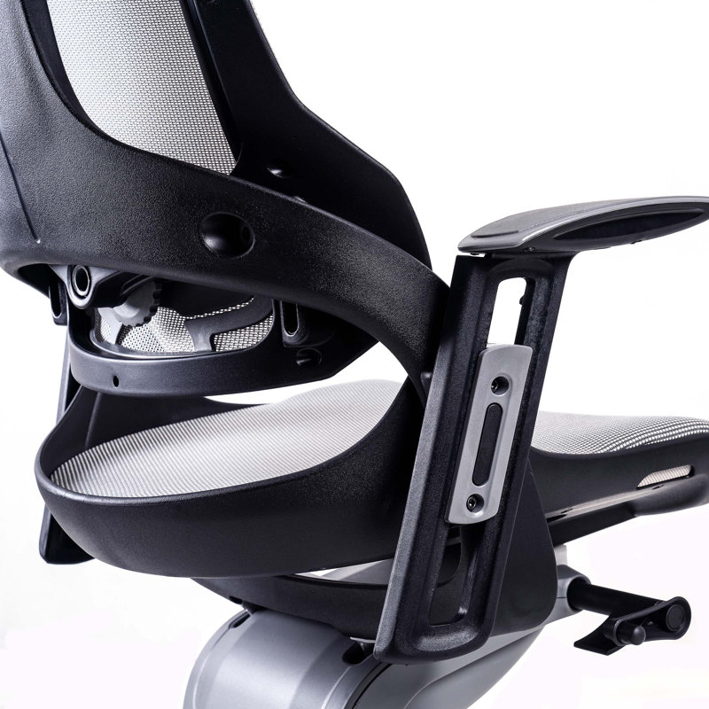 Fauteuil président ergonomique Mobili LUX, gris