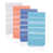 Blue/Light Gray/Orange/Turquoise
