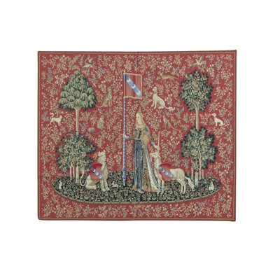Hand-Knotted High-Quality Rose and Green Area Rug