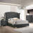 Upholstered Wingback Bed-492599474-492599472