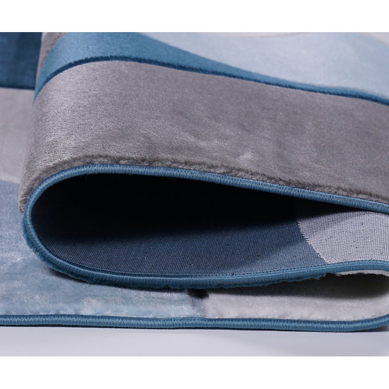 Tapis turc Kadash-BLEU, Rectangle 8 pi x 10 pi 2 po