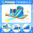 Inflatable Water Slide, 10 In 1 Water Slides Inflatables For Kids And Adults, With Air Blower, Splash And Deep Pool, Climbing Wall, Bounce House, Basketball Hoop 