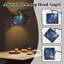 Lampe sur pied PeeNoke Arc Blue Glowing