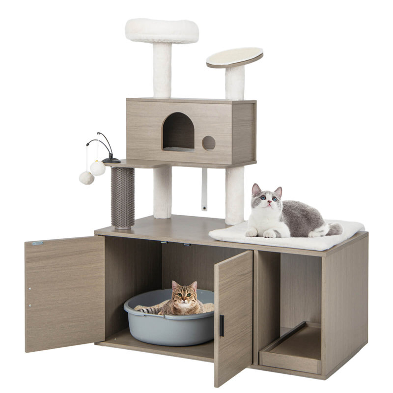 Deshandra 52'' H Cat Tree