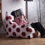 Simple wave point sofa