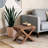 Jaelyn Modern Handwoven Wicker Accent Stool