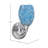 Wall Sconce With 5" Fusion Glass-32465040-32465046