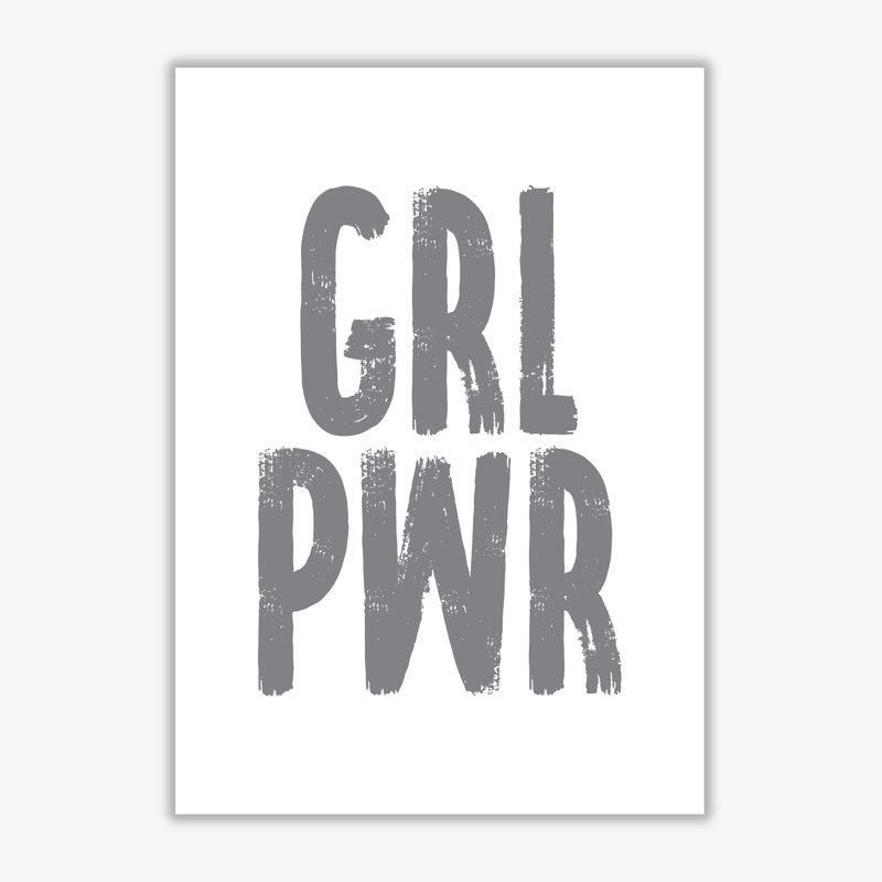 Girl Power - Print, 42 cm H x 30 cm W x 1 cm D, No Frame