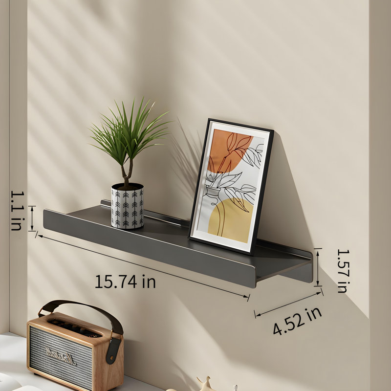 Tablettes murales, tablettes de rangement murales et supports de rangement pour ranger des articles