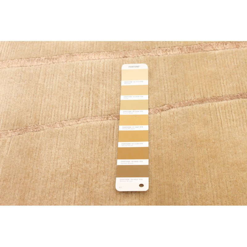 noué à la main en Tapis décoratif laine de conception unique 6 pi x 9 pi Déontra New Age