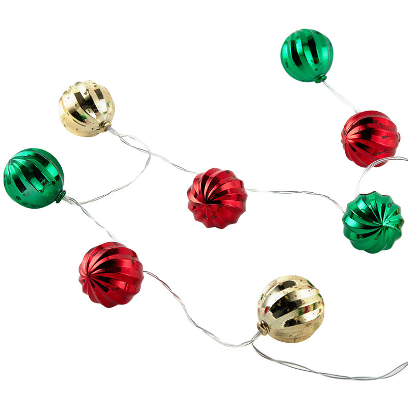 5cm Solid Colour Lighted Bauble