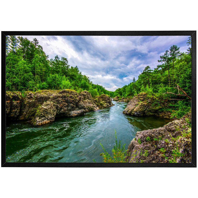 Athelstan Single Picture Frame Print, Black Framed, 51cm H x 76cm W x 4cm D