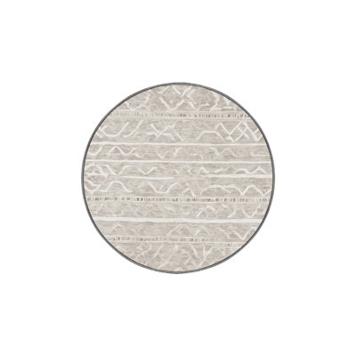 Machine Washable Gray Area Rug