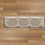 Tapis de cuisine Designer Comfort Anti-Fatigue - Sable médaillon Paloma-124784747-124784741