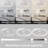 19.7 Inches Fan Light Rgb Color Lights Three Color Temperature 6-Speed Adjustable Wind Power Positive And Negative Rotation